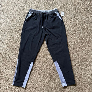 Free People Colorblocked Track Pants NWT XS Black Lavender FP Movement